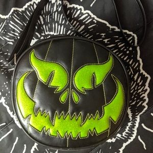 *TRADE PENDING* RARE Handmade LPS Green Pumpkin Bag Love Pain & Stitches